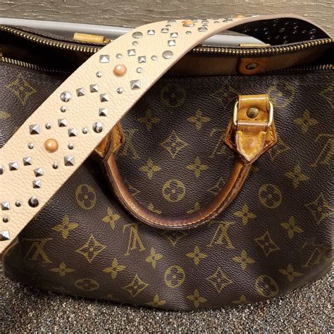 louis vuitton guitar strap dupe|louis vuitton pouch on strap.